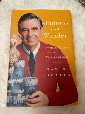 Kindness and Wonder by Gavin Edwards - Bright Yellow & Red Hardcover